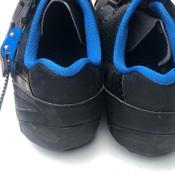 Giant Phase Road Men’s Black Blue Cycling Cleats Size 40/7.5US - Picture 7 of 10